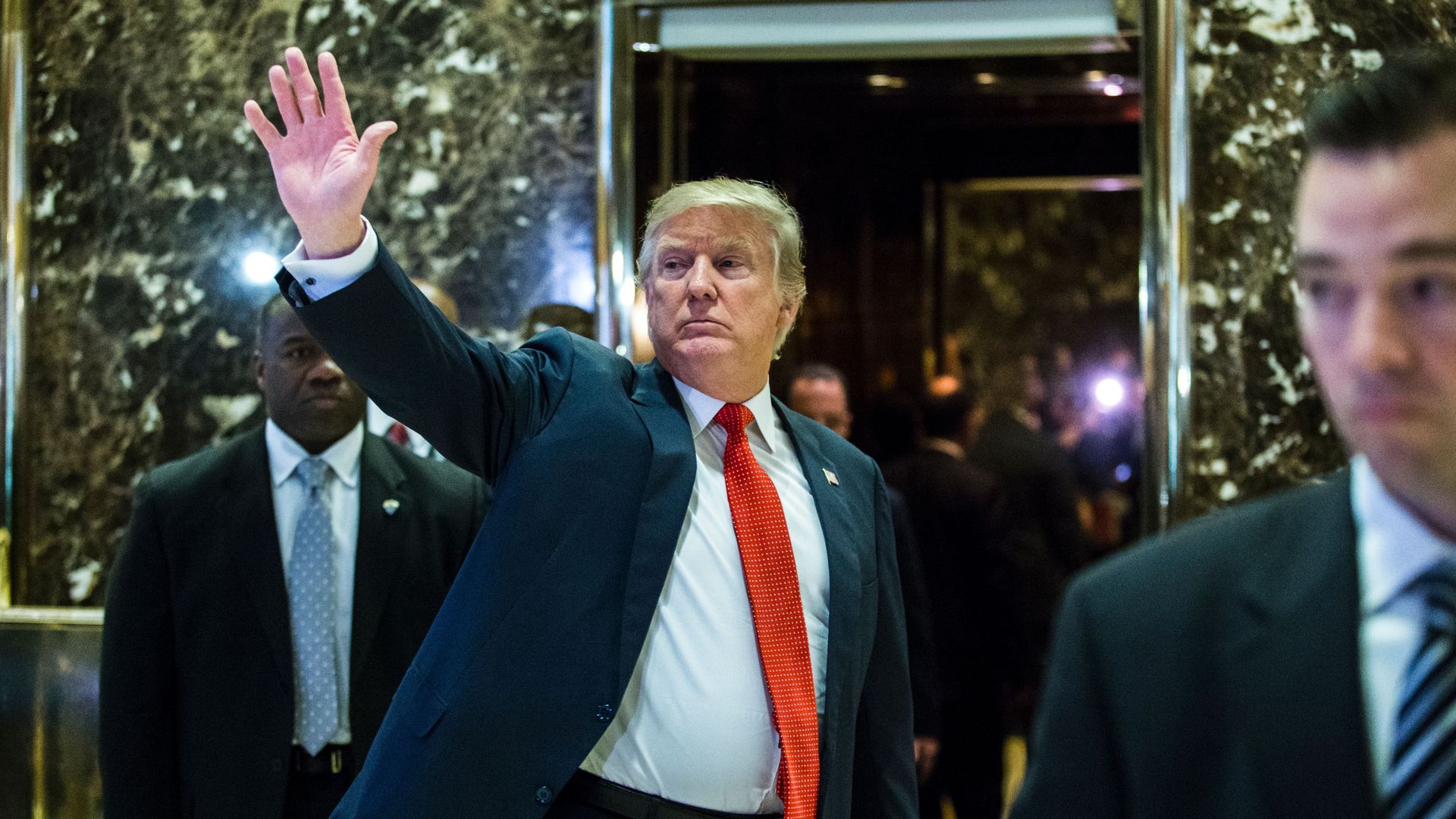 Trump at Trump Tower