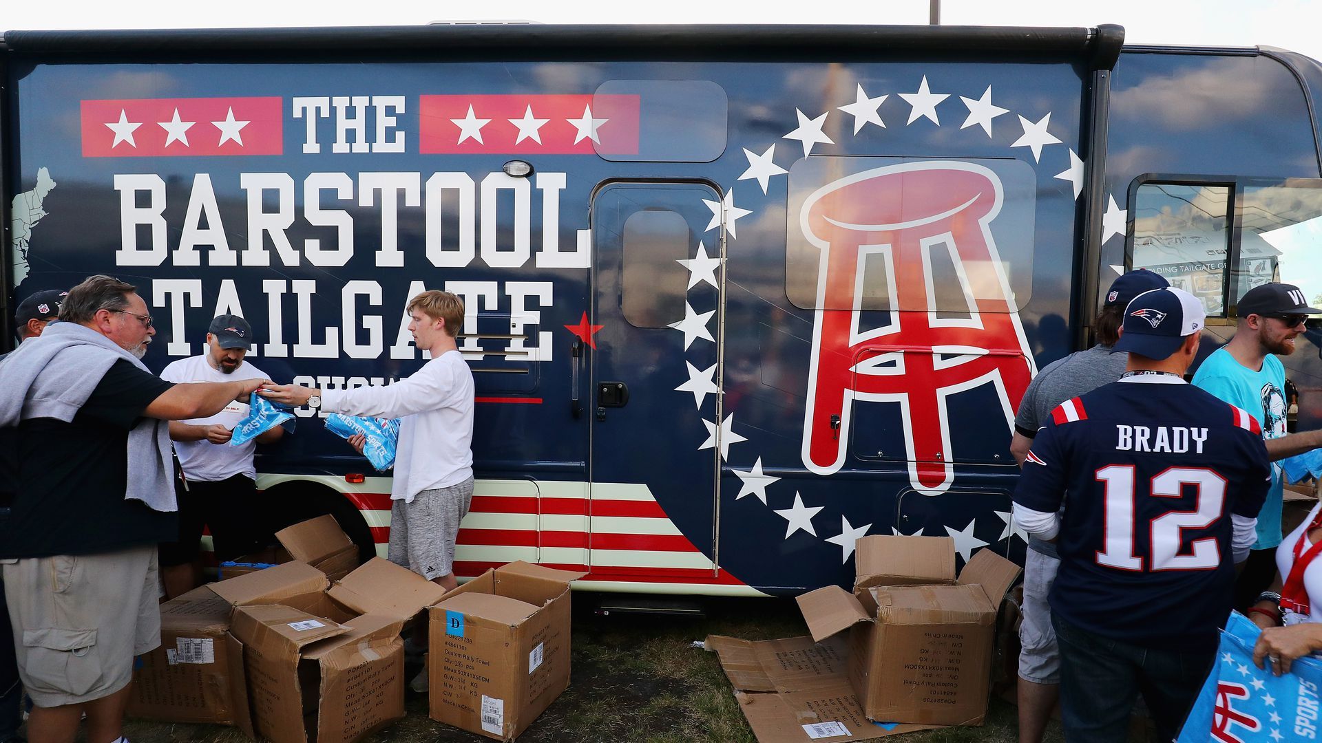 A Barstool bus