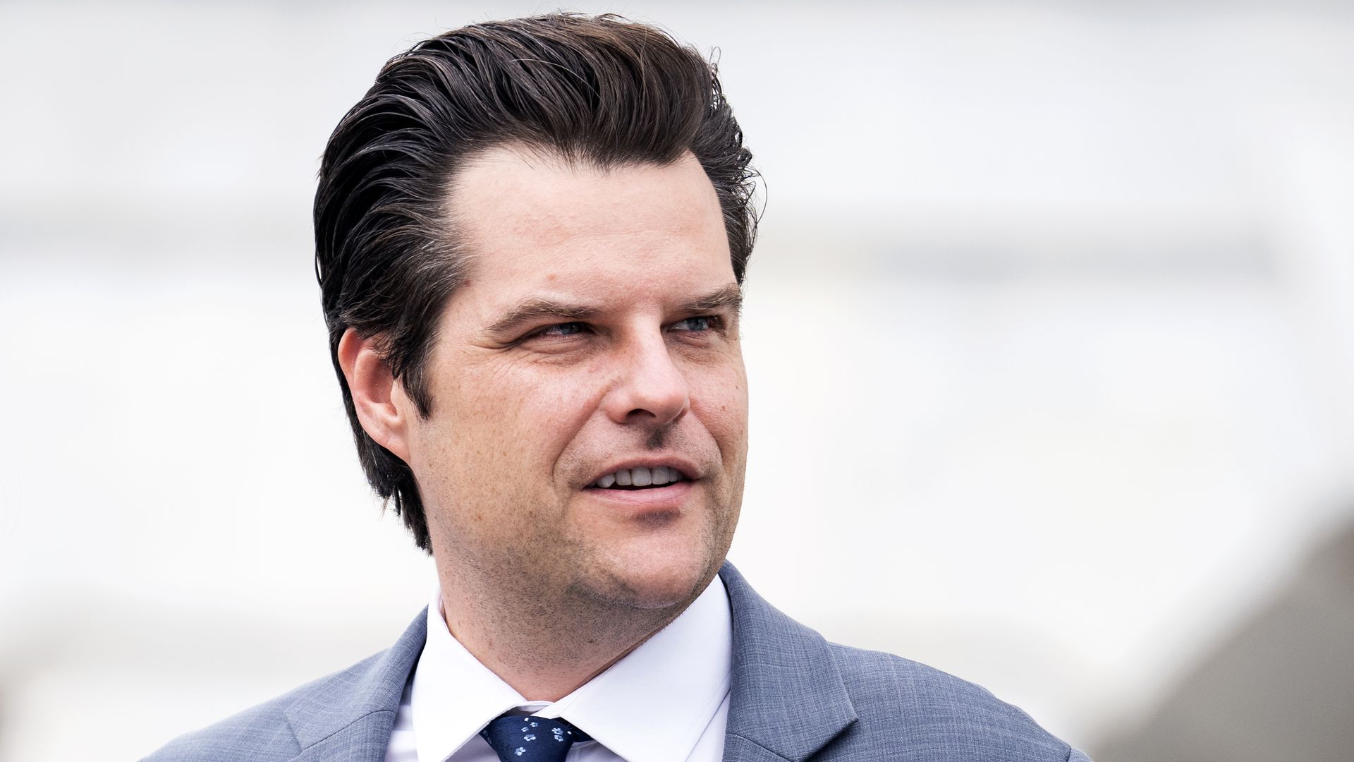 UNITED STATES - JULY 25: Rep. Matt Gaetz, R-Fla., is seen outside the U.S. Capitol after the last votes before the August recess on Thursday, July 25, 2024. (Tom Williams/CQ-Roll Call, Inc via Getty Images)