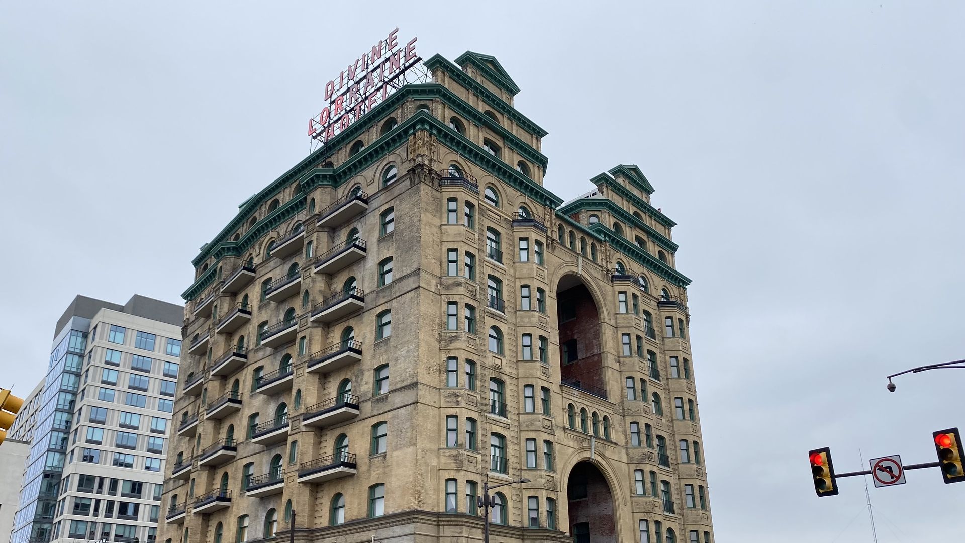 The Divine Lorraine Hotel at 699 N Broad St.