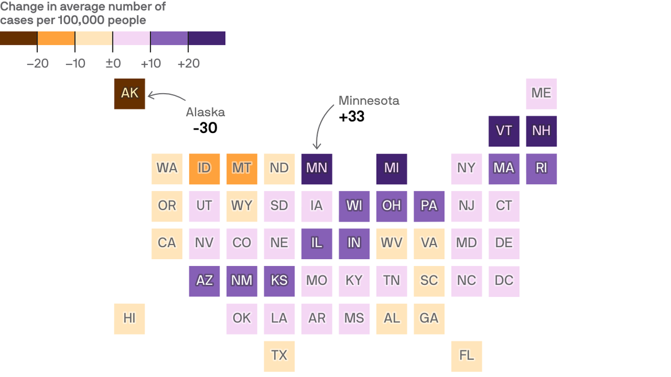 COVID cases, hospitalizations up in Ohio as holiday season approaches