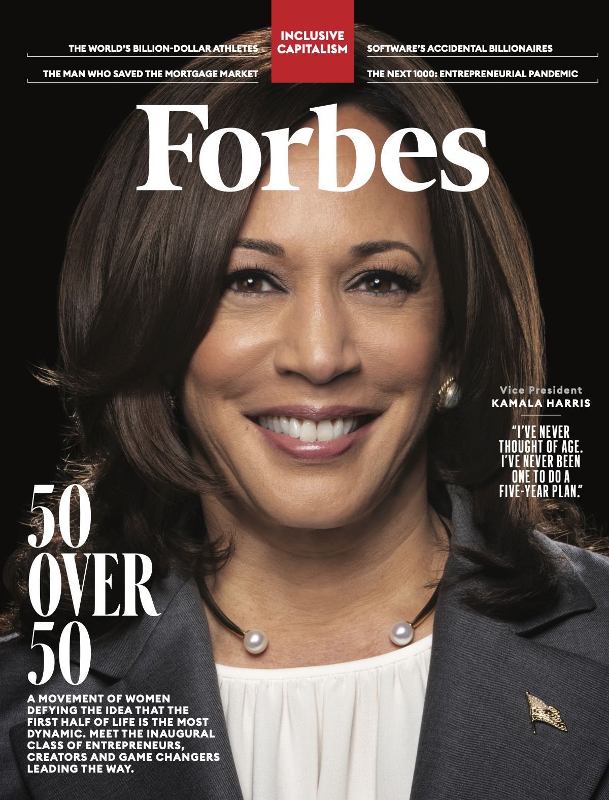 Kamala Harris on Forbes
