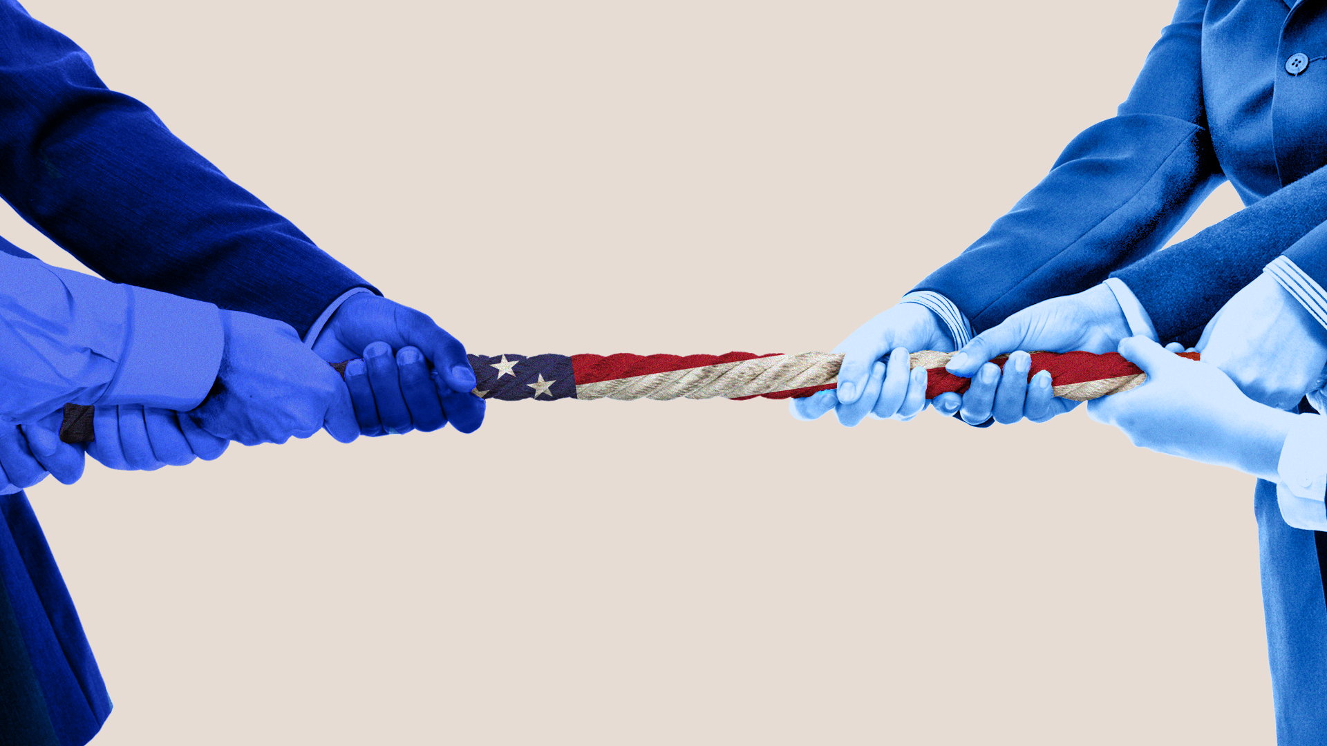 Tug of war between Democrats