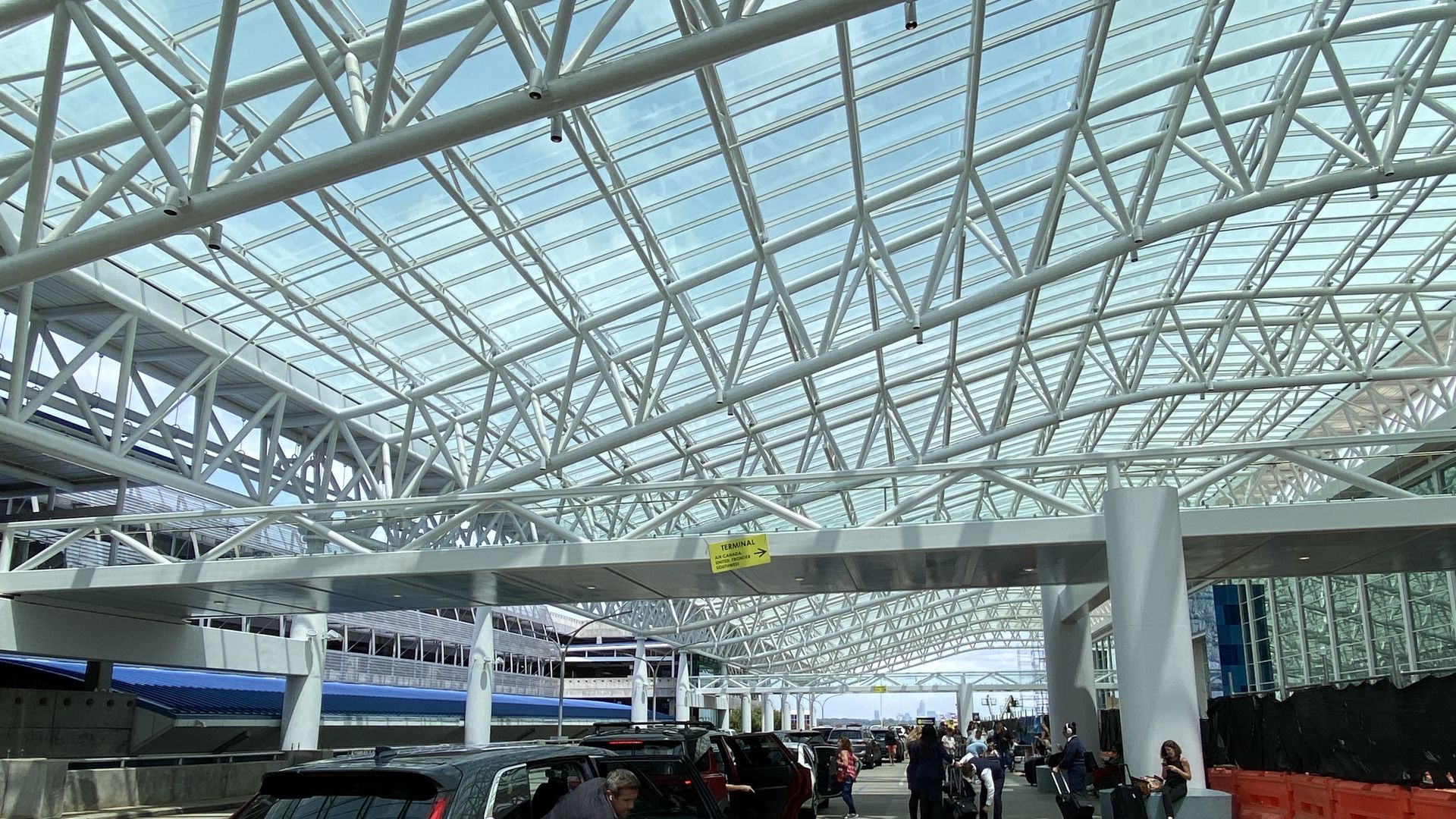 CLT airport drop off. 
