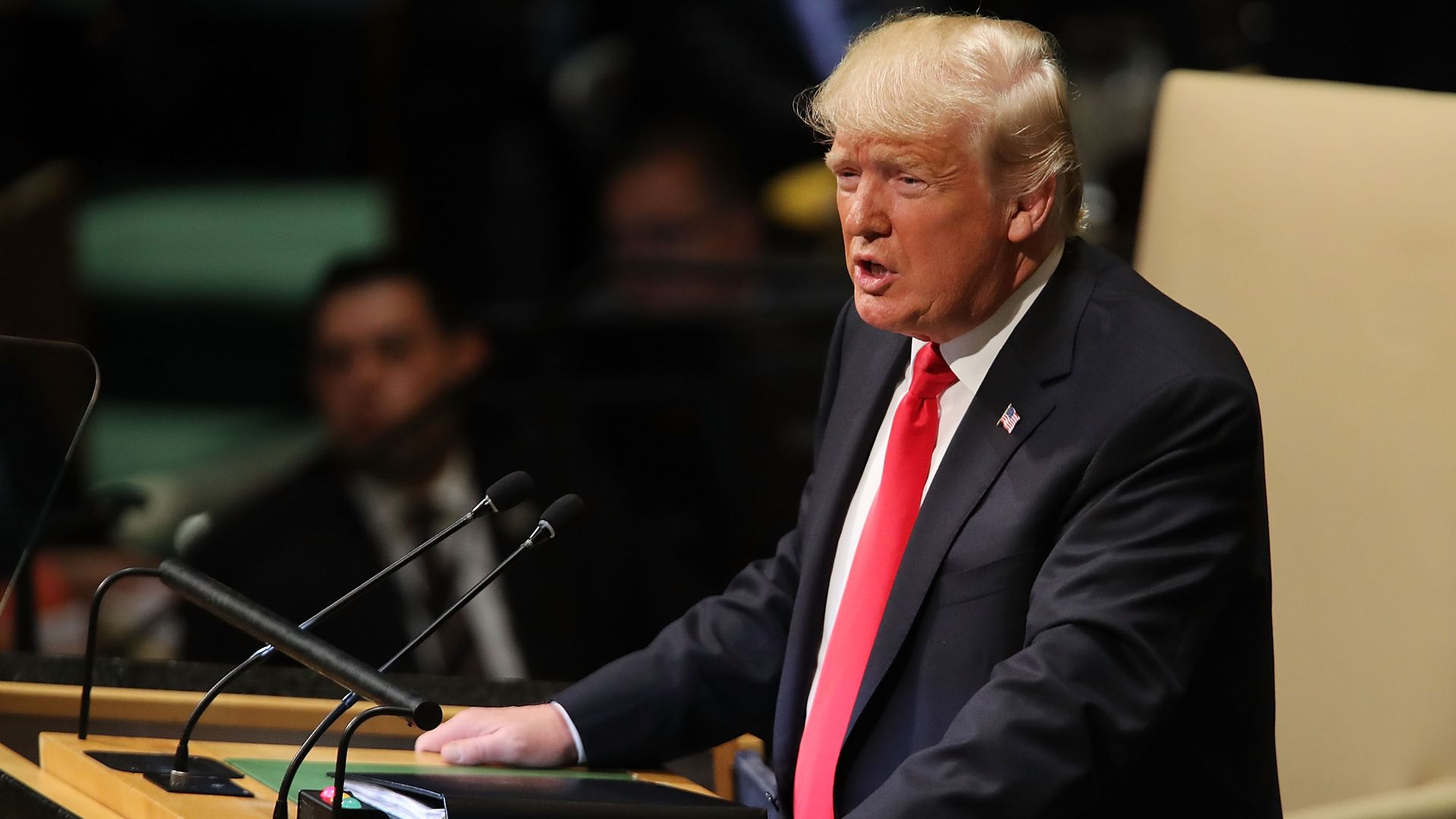 resident Donald Trump addresses the 73rd United Nations (U.N.) General Assembly 