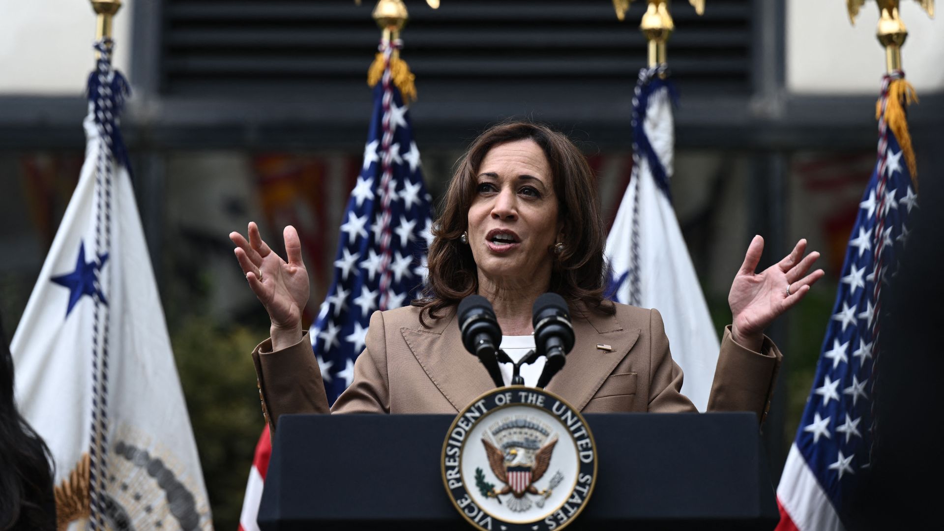 U.S. Vice President Kamala Harris.