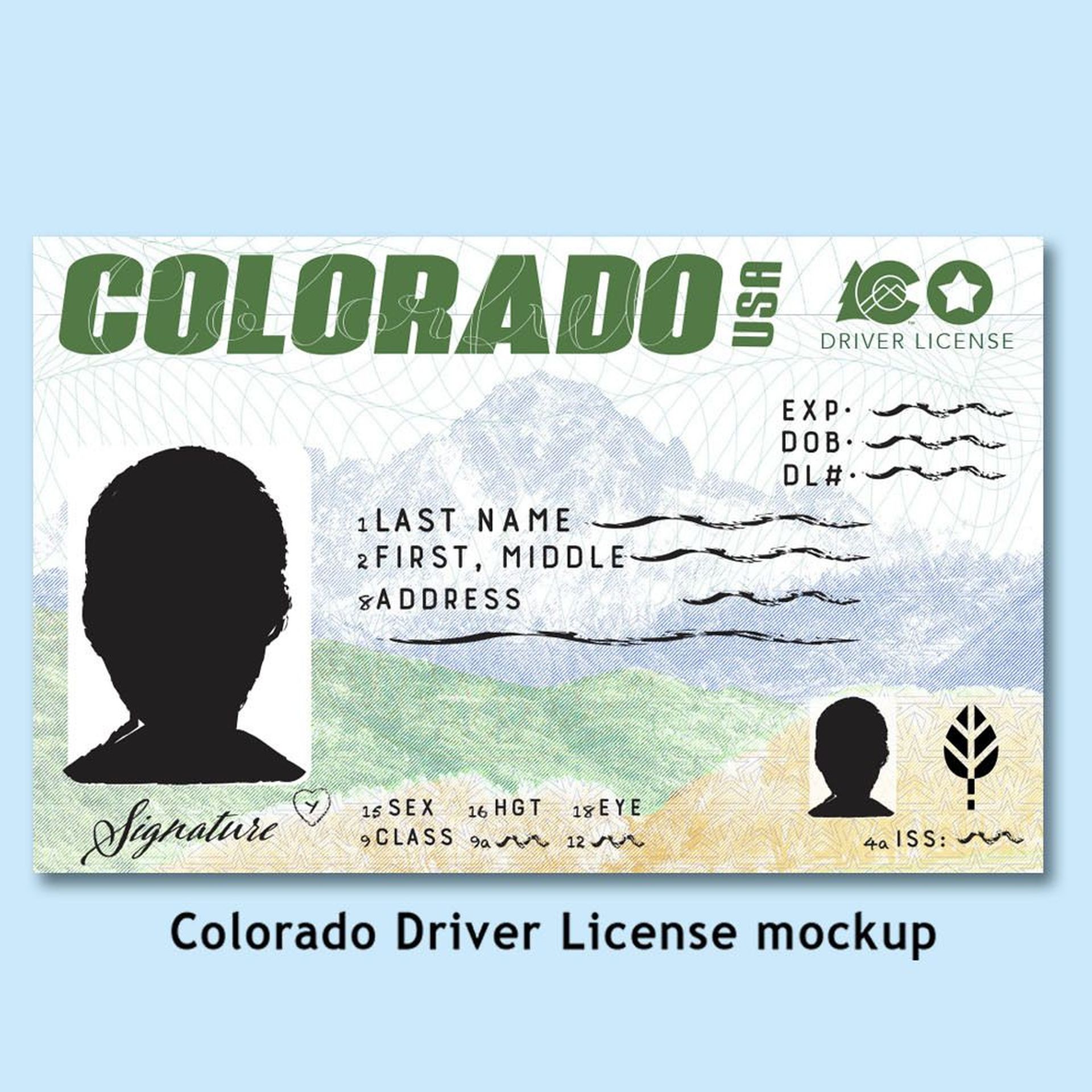 Colorado's new driver license features pictures of Mount Sneffels