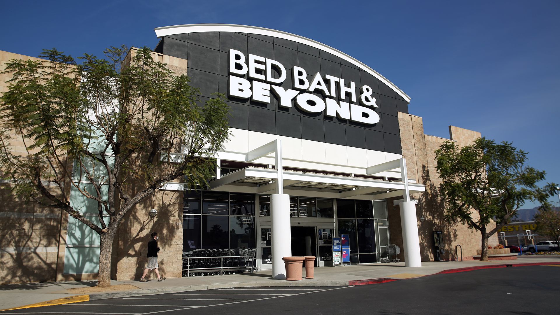 Bed, Bath & Beyond store in Pasadena, Calif.