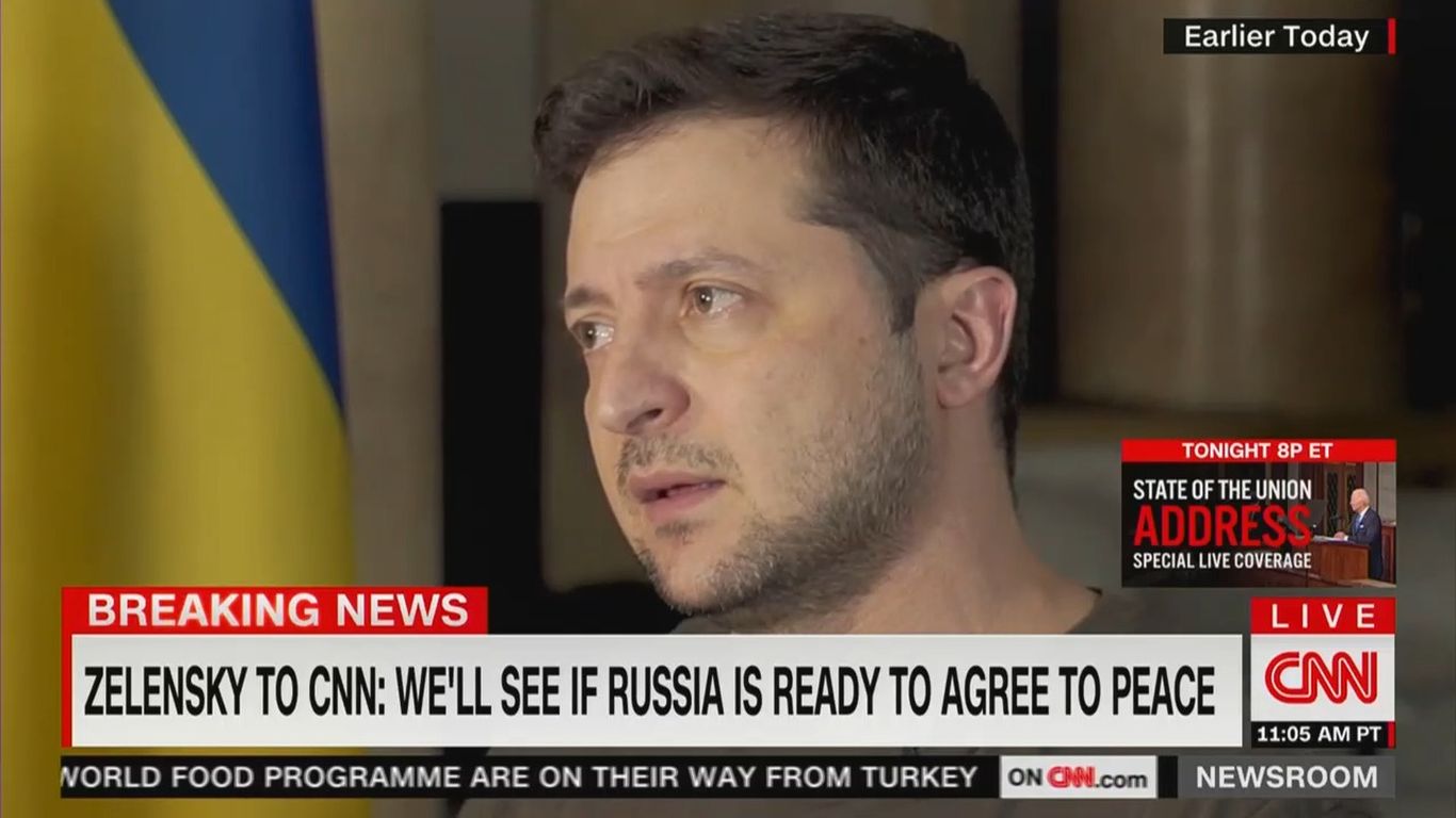 Zelensky Addresses Peace Talks: "We'll See"