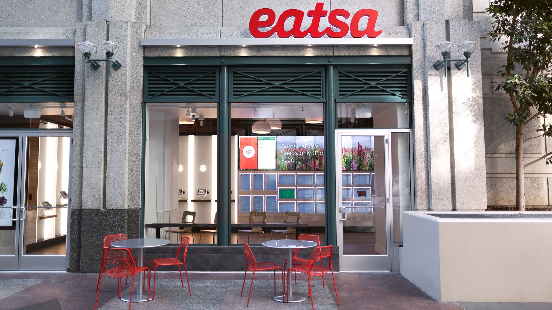 An Eatsa restaurant