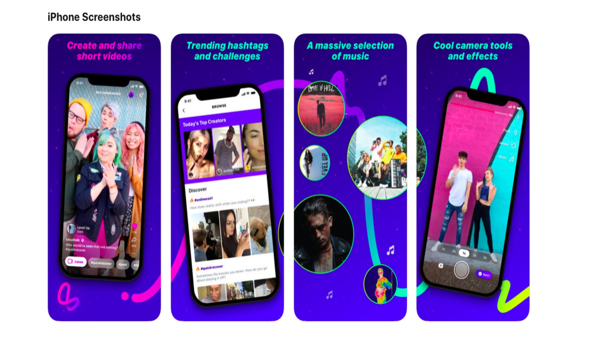 iphone screenshots of the app lasso