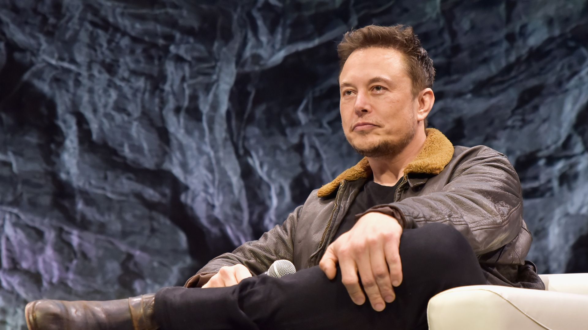 Musk on stage at SXSW