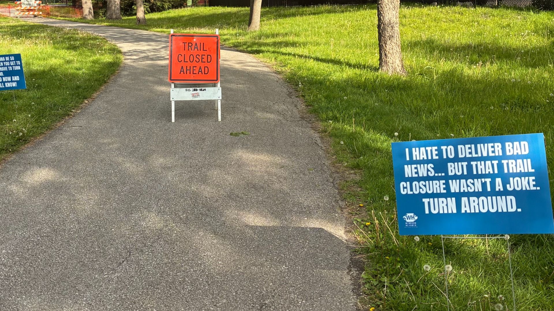 A photo of a trail.