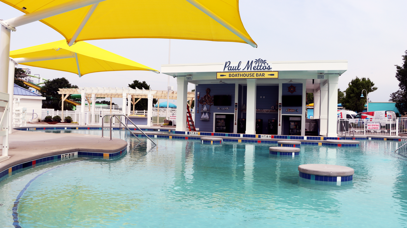 Carowinds Opens Adults-Only Swim-Up Bar, Shore Club for Memorial Day