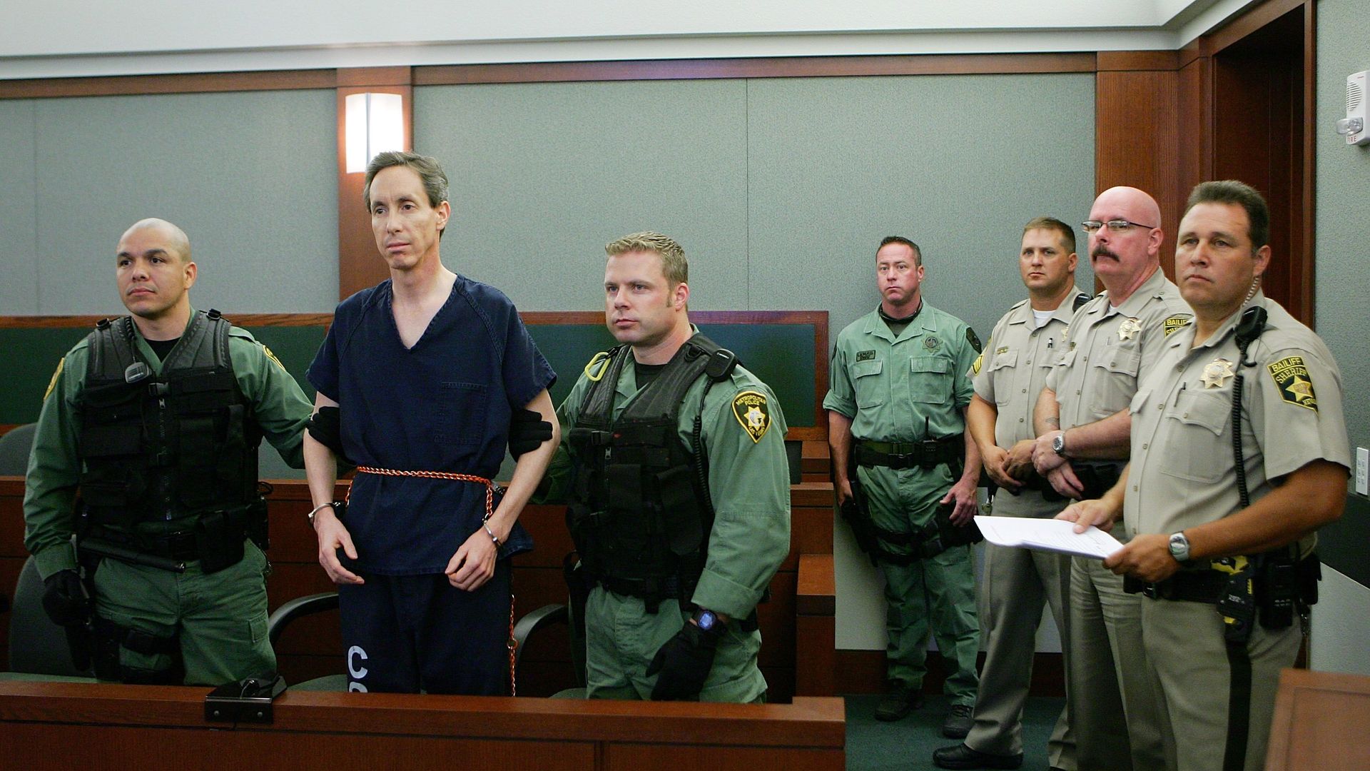 Warren Jeffs appears at a Nevada court hearing in 2006. Photo: Ethan Miller/Getty Images