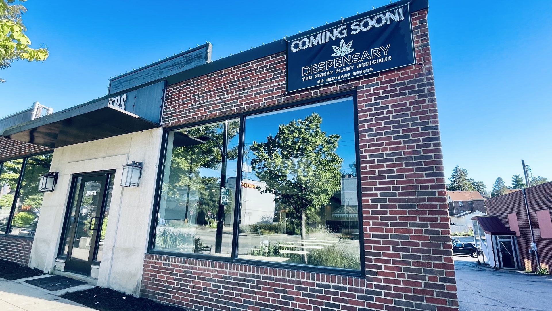 The future store front for The Despensary's second location on Ingersoll Avenue