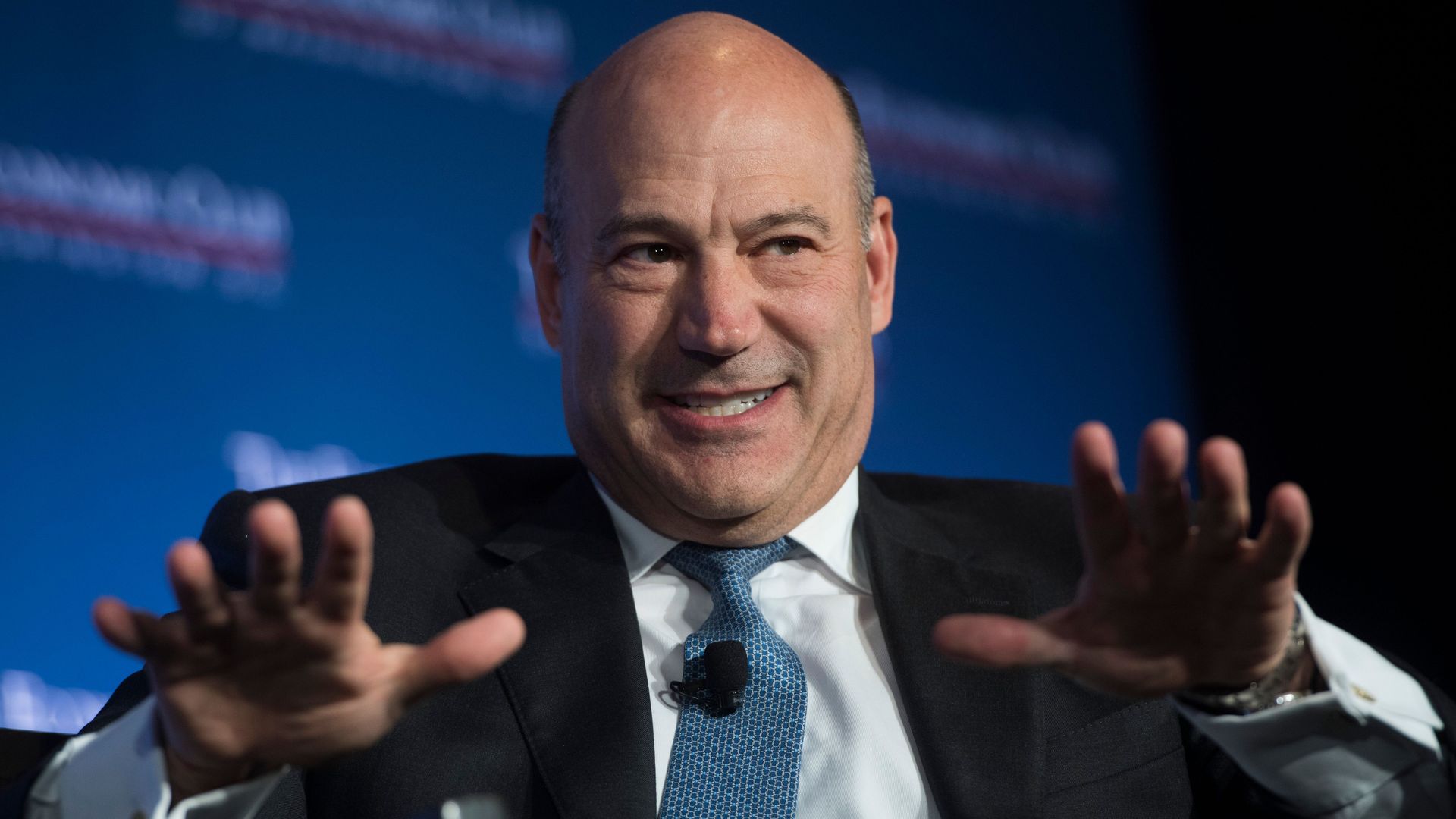 Former Director of the National Economic Council Gary Cohn speaking.