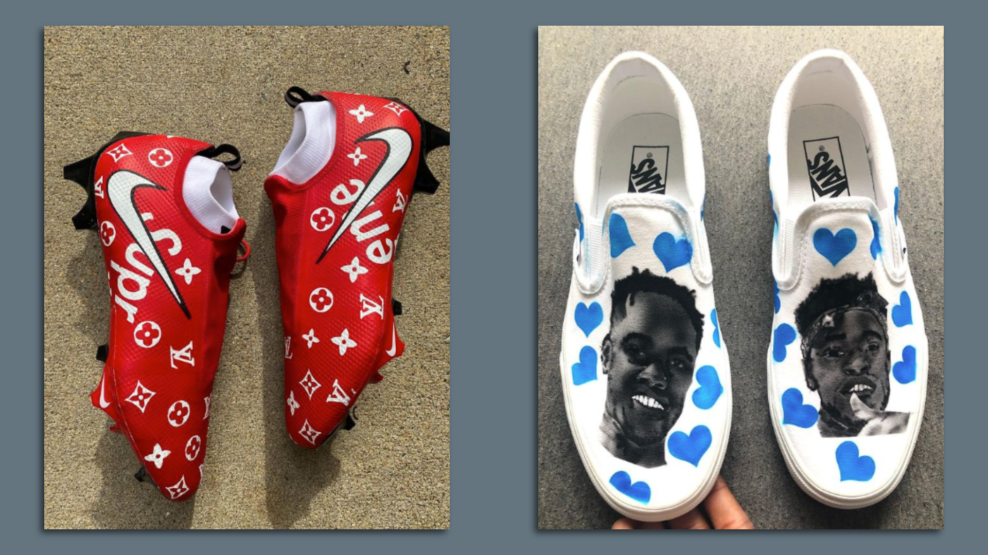 Custom Louis Vuitton Vans Shoes