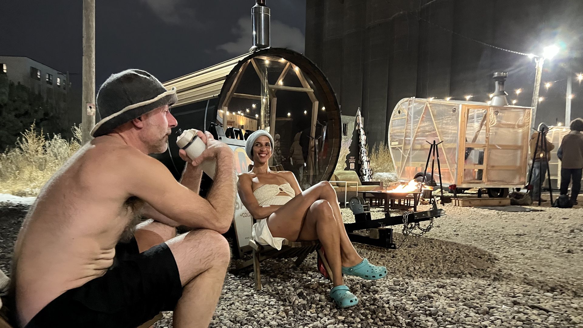 Public saunas open across the Twin Cities as entrepreneurs meet growing  demand - Axios Twin Cities