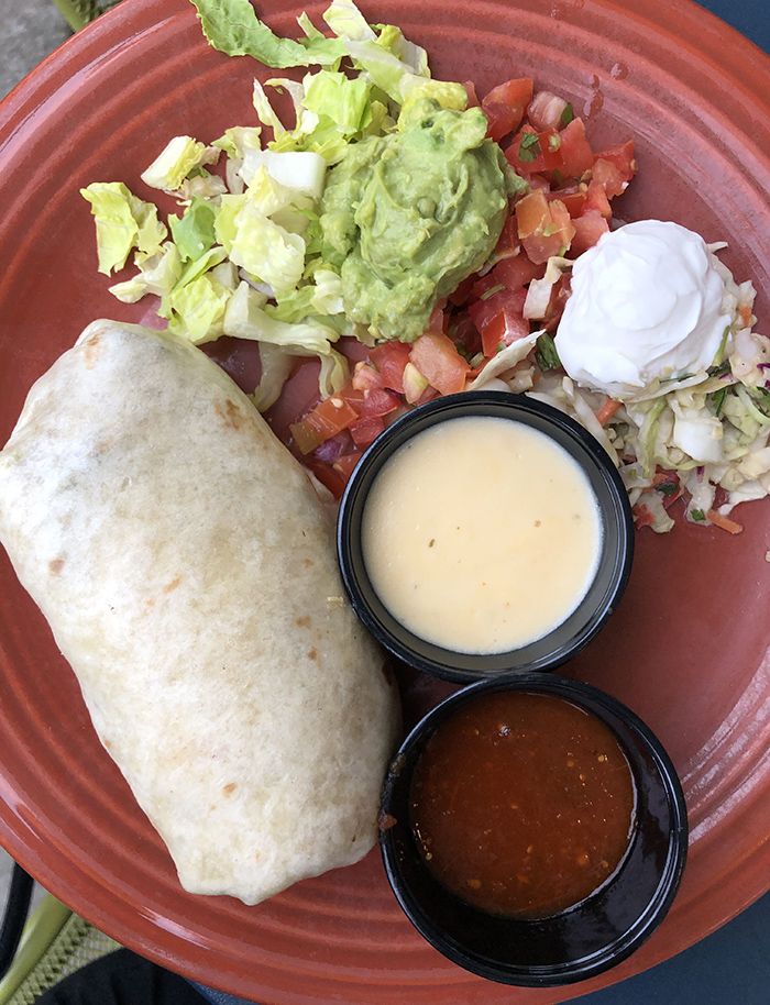 burrito at cantina 1511