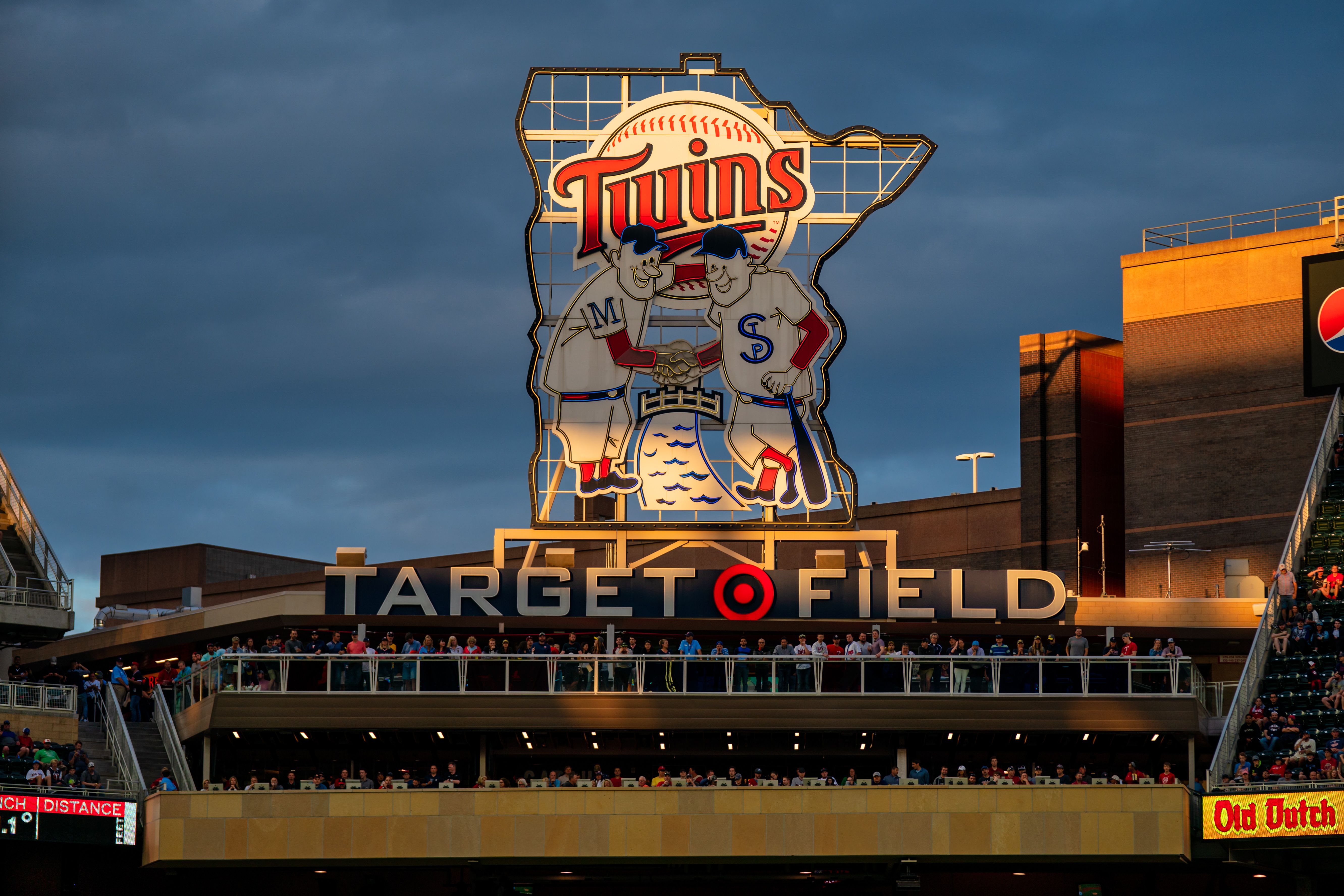 The Target Field stadium in Minneapolis.