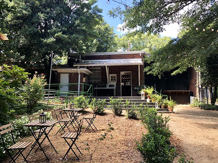 Rosie's Wine Garden back