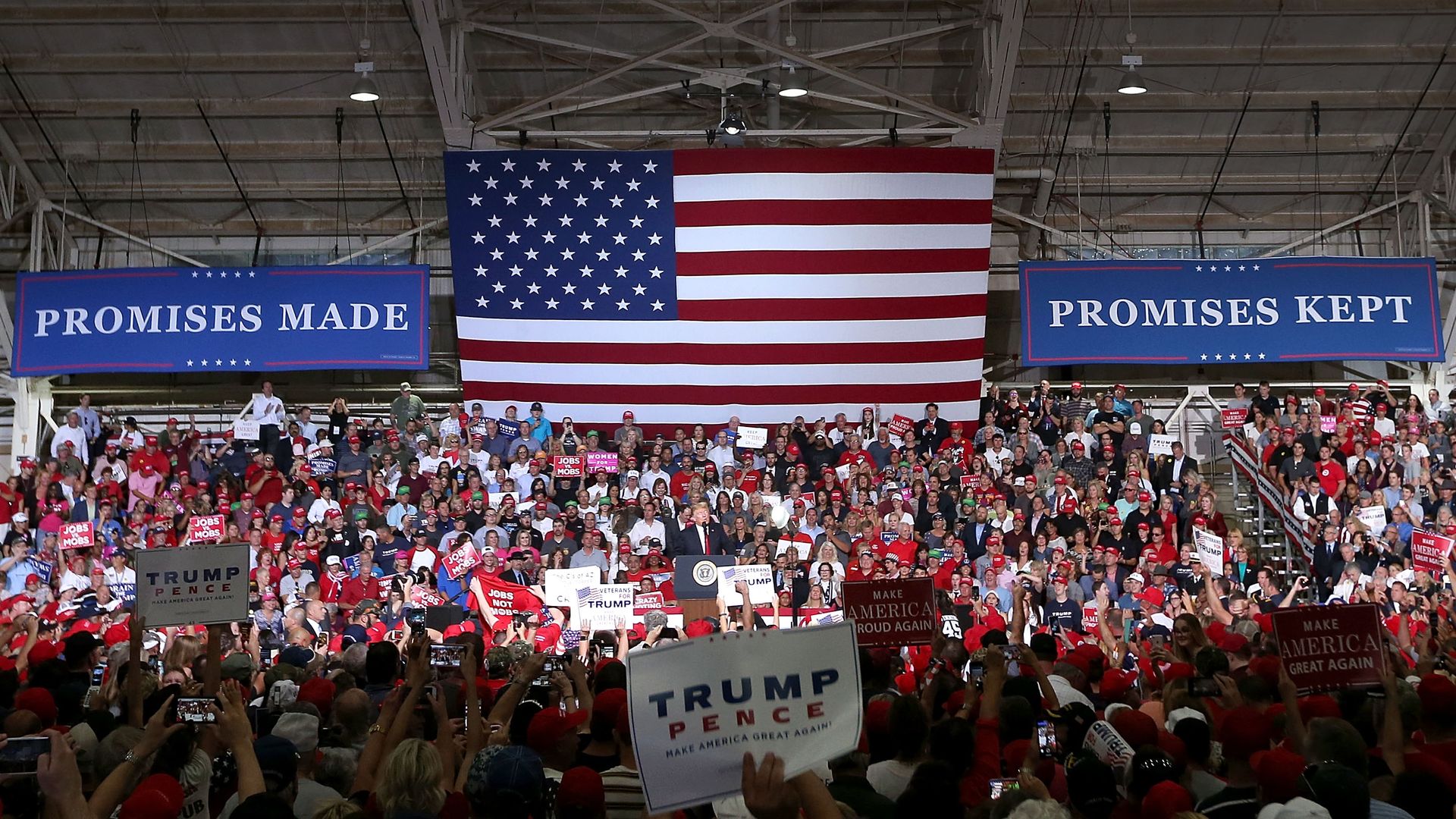 Trump campaign rally in Mesa, Arizona