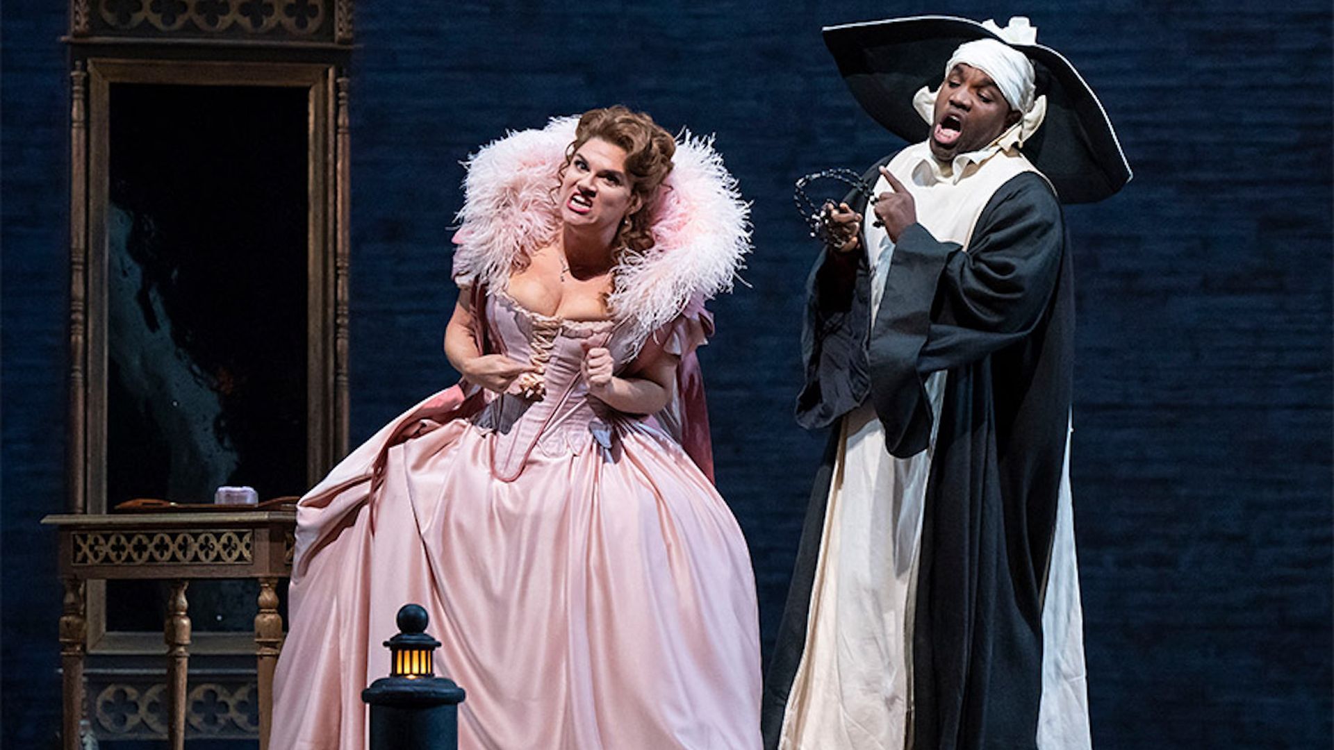 Photo of an opera on stage. 