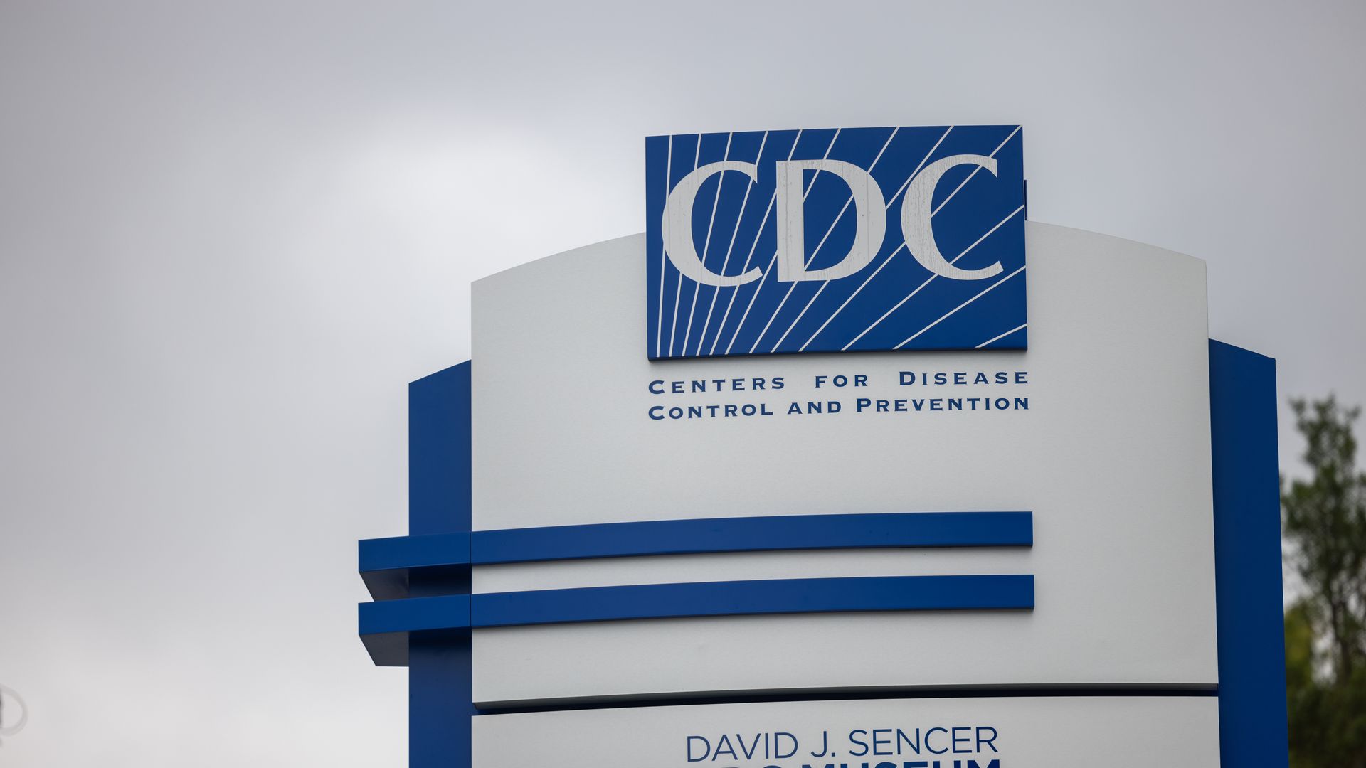 Photo of the CDC sign