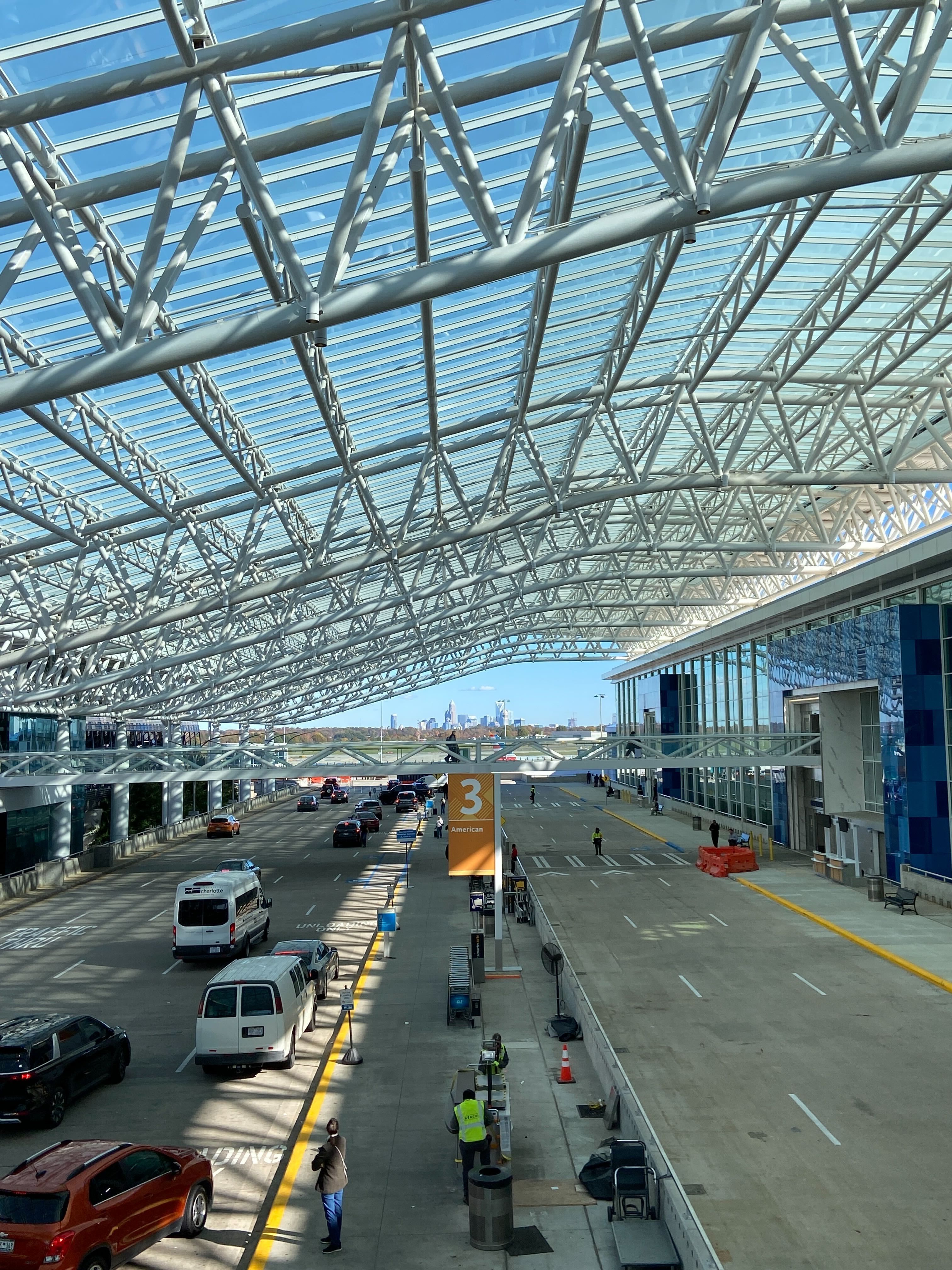 Skyline view from CLT.