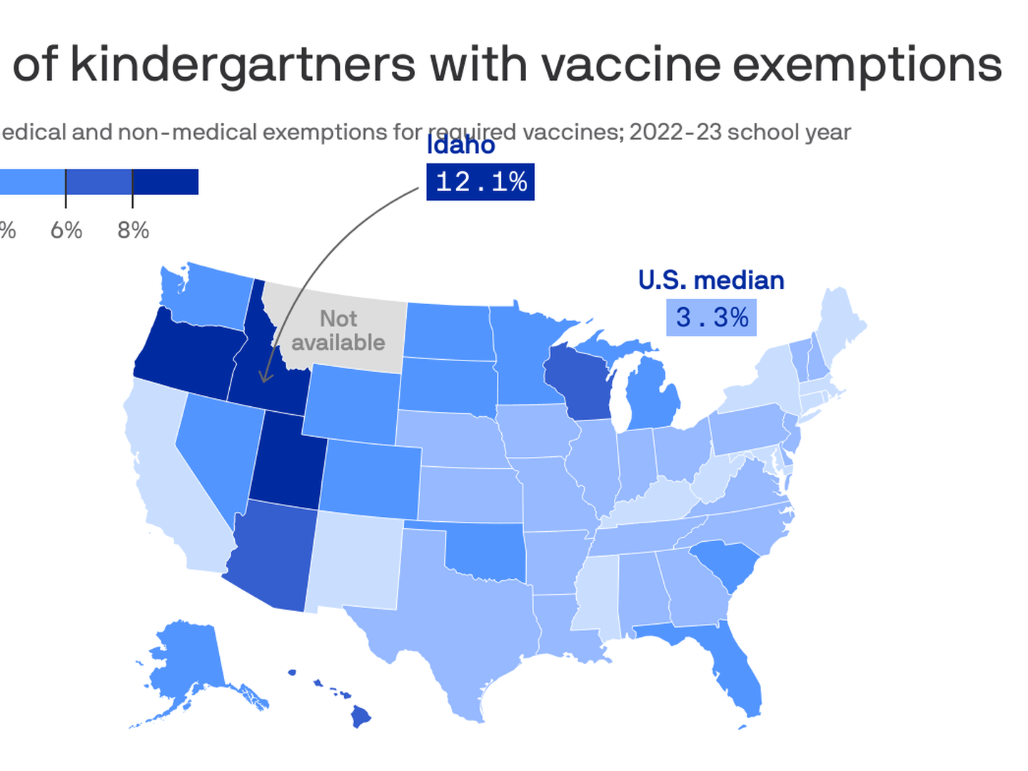 More Louisiana kindergarteners are getting vaccine exemptions 