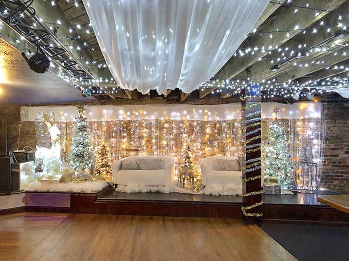 Jingle City wonderland scene