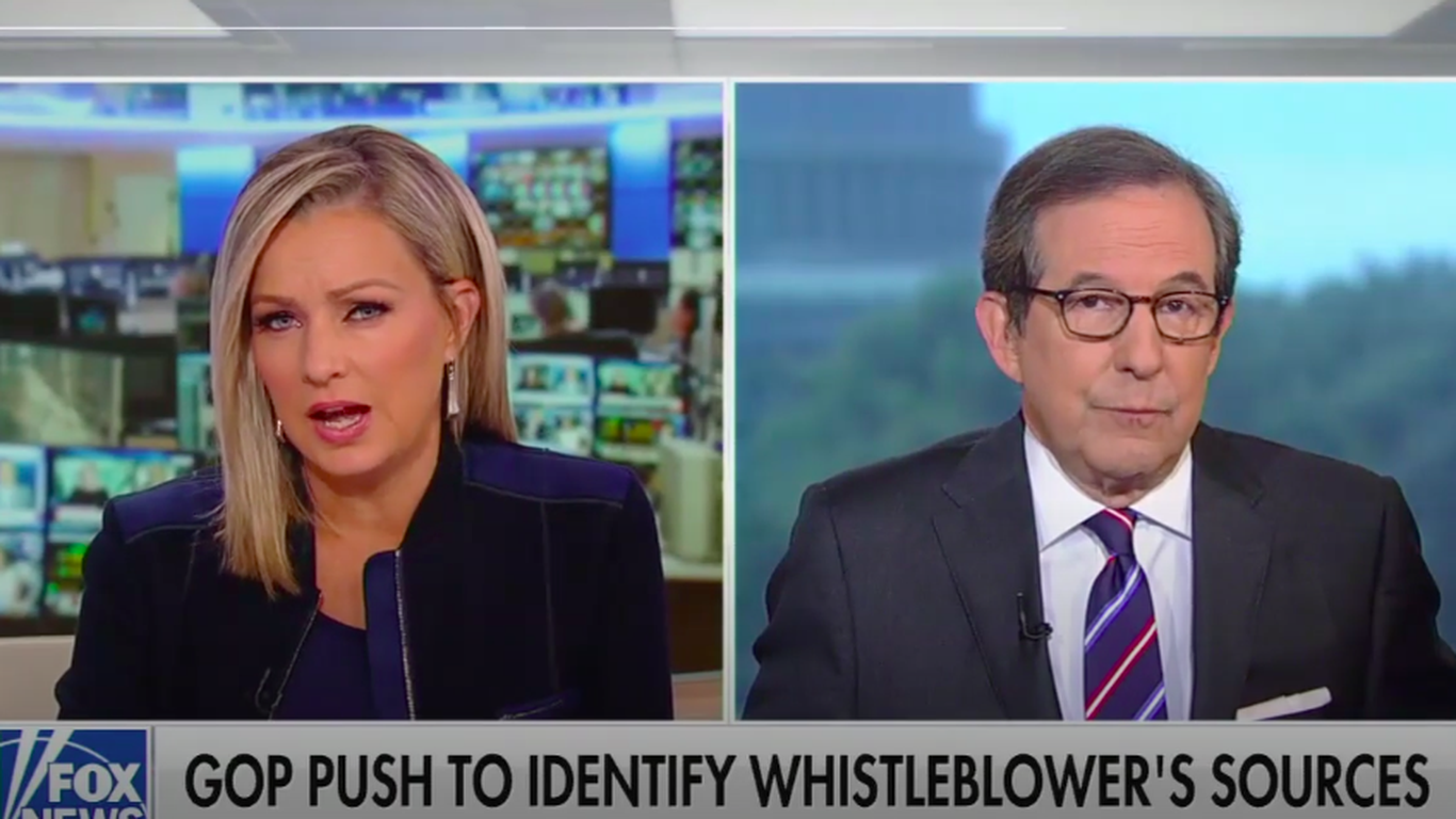 Fox News’ Chris Wallace says whistleblower complaint is “serious”