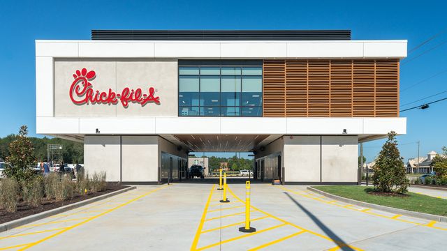 Chick Fil A Opens First Ever Elevated Drive Thru Concept In Metro