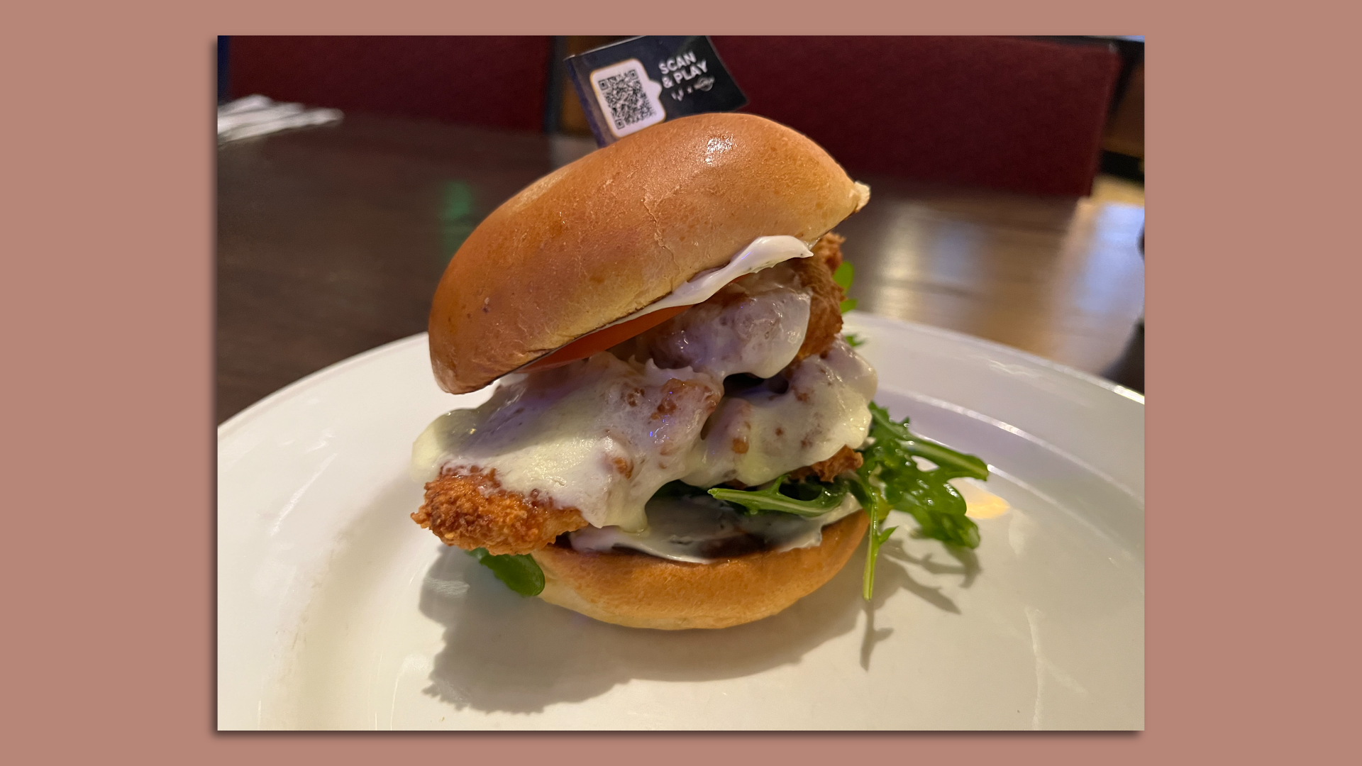 The Messi Chicken Sandwich