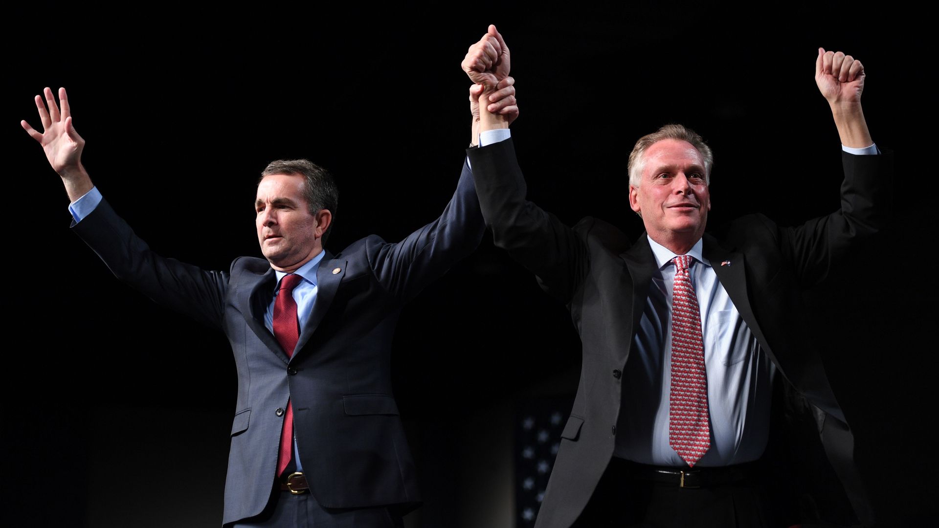 Northam and McAuliffe.