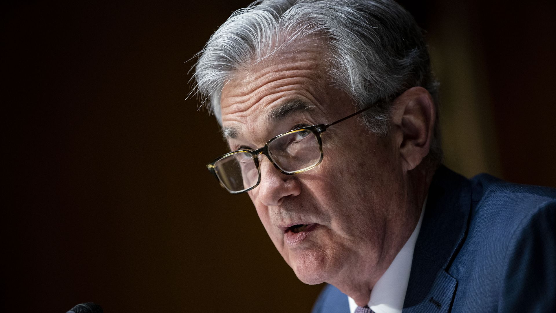 Portrait photo of Federal Reserve chair Jerome Powell