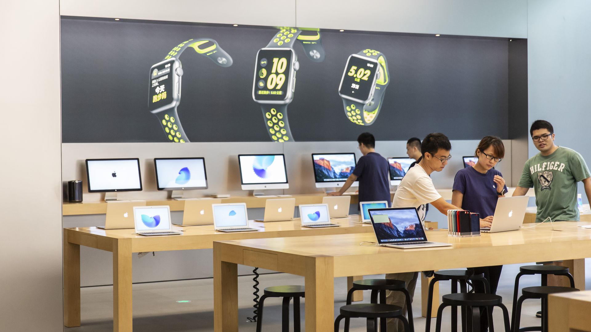 Apple store in Shanghai