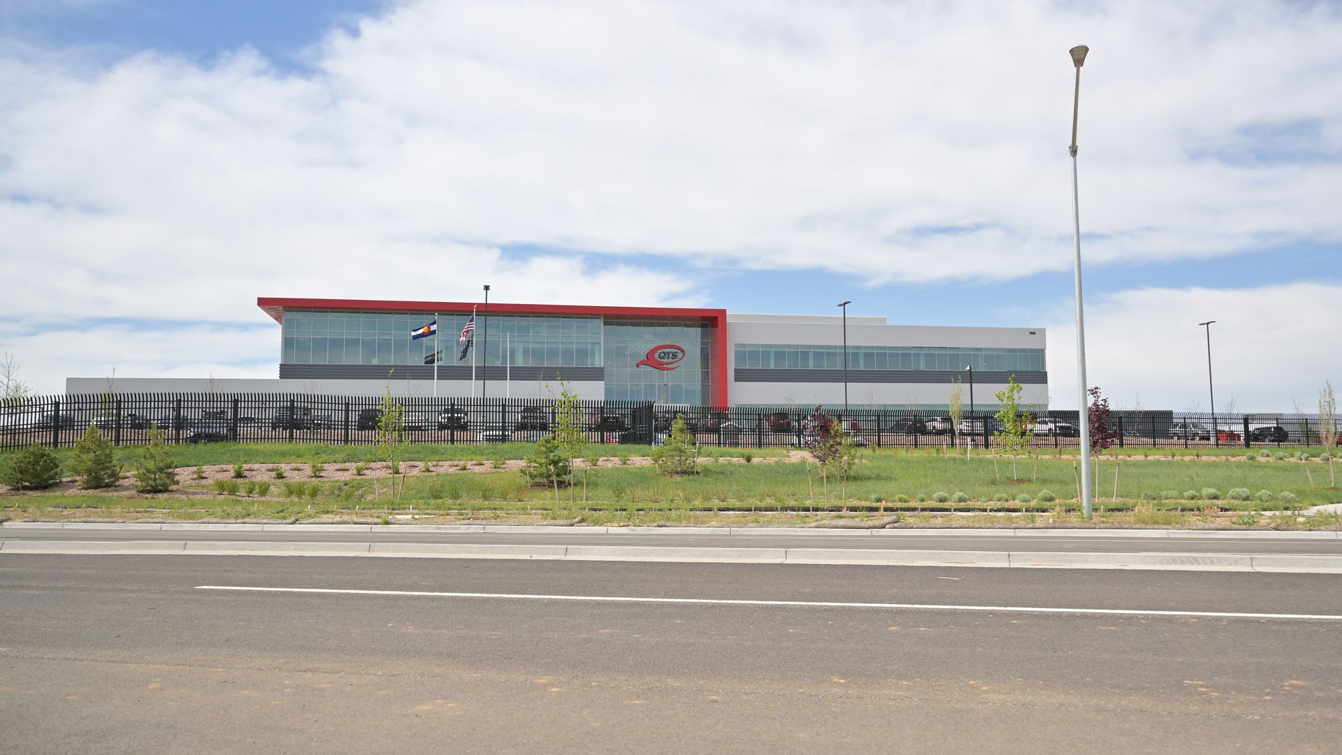 QTS, a data center company, is constructing a 65-acre facility at 1160 N. Gun Club Road in Aurora, Colorado, on May 13, 2025. At full capacity, the new facility could consume as much electricity as 176,000 homes. (Photo by RJ Sangosti/MediaNews Group/The Denver Post via Getty Images)