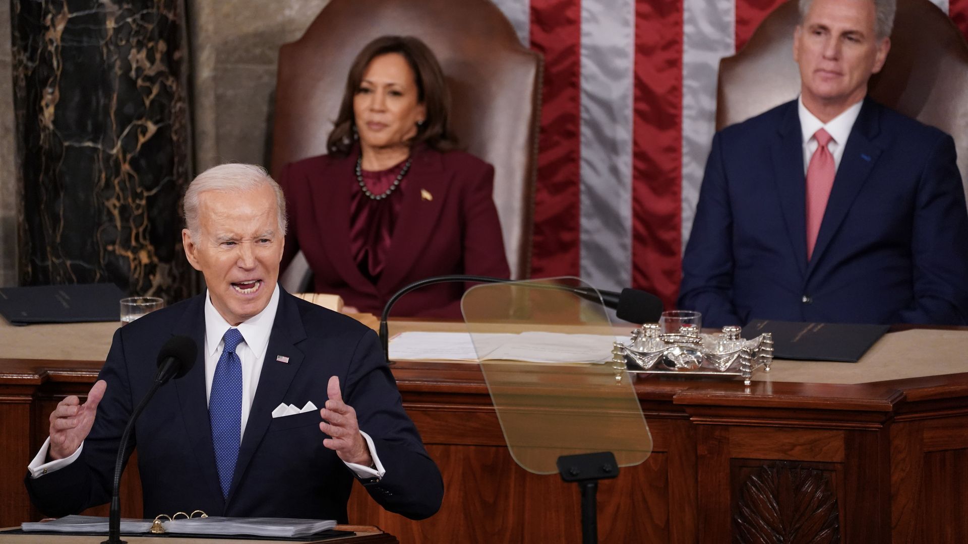 President Biden at his 2023 State of the Union address