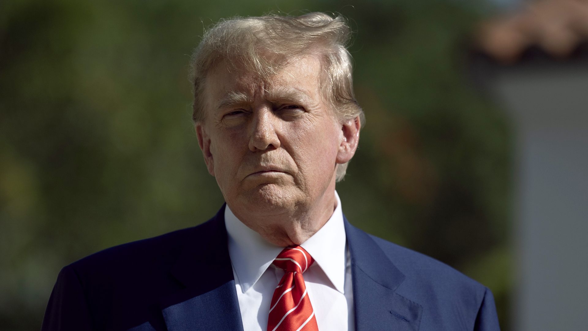 Donald outlets Trump Red and White Tie