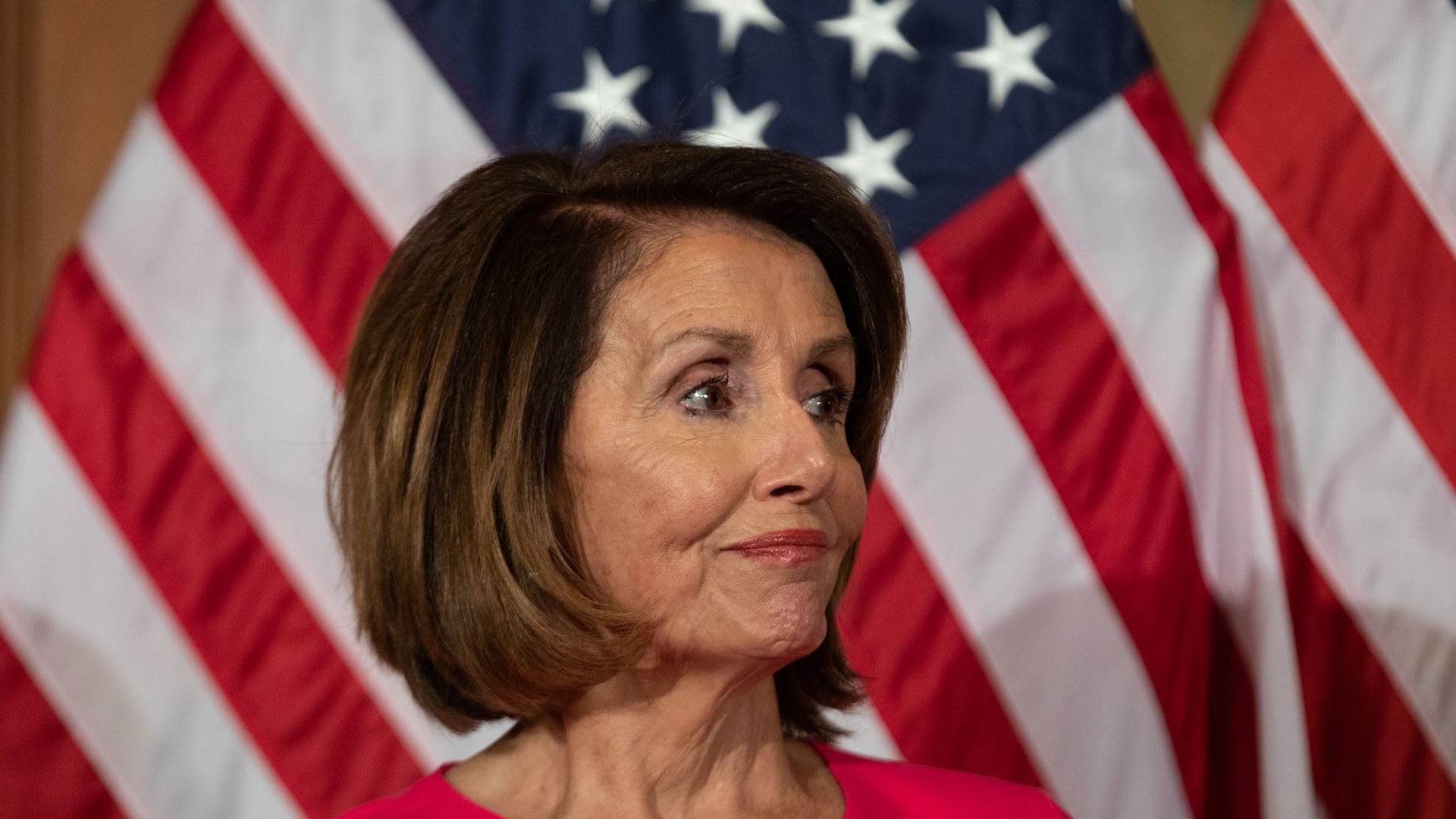 Nancy Pelosi.