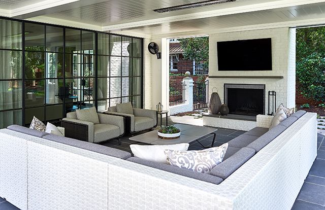 Queens Road West renovation by Bryan Gerrard patio