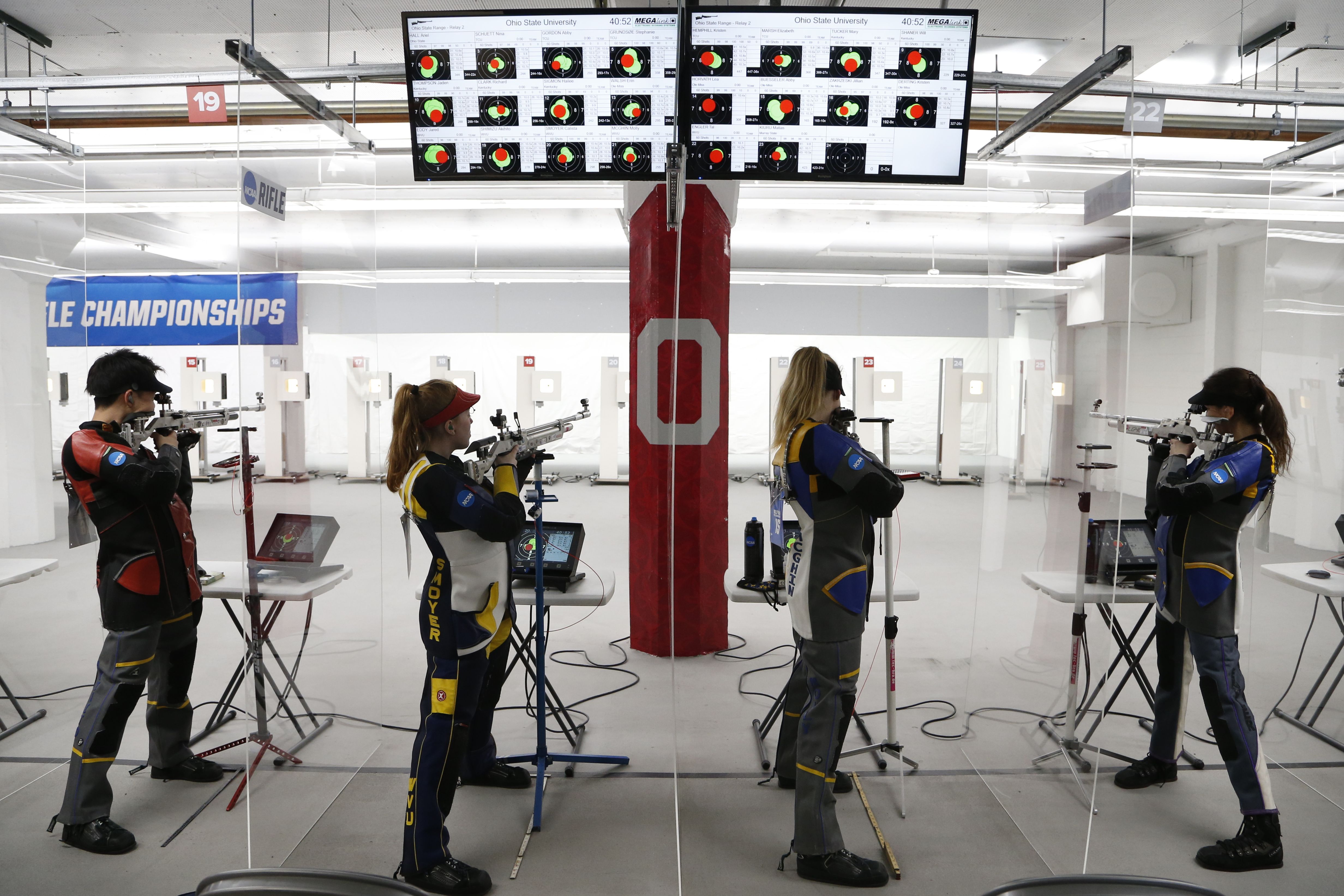 Rifle competitors