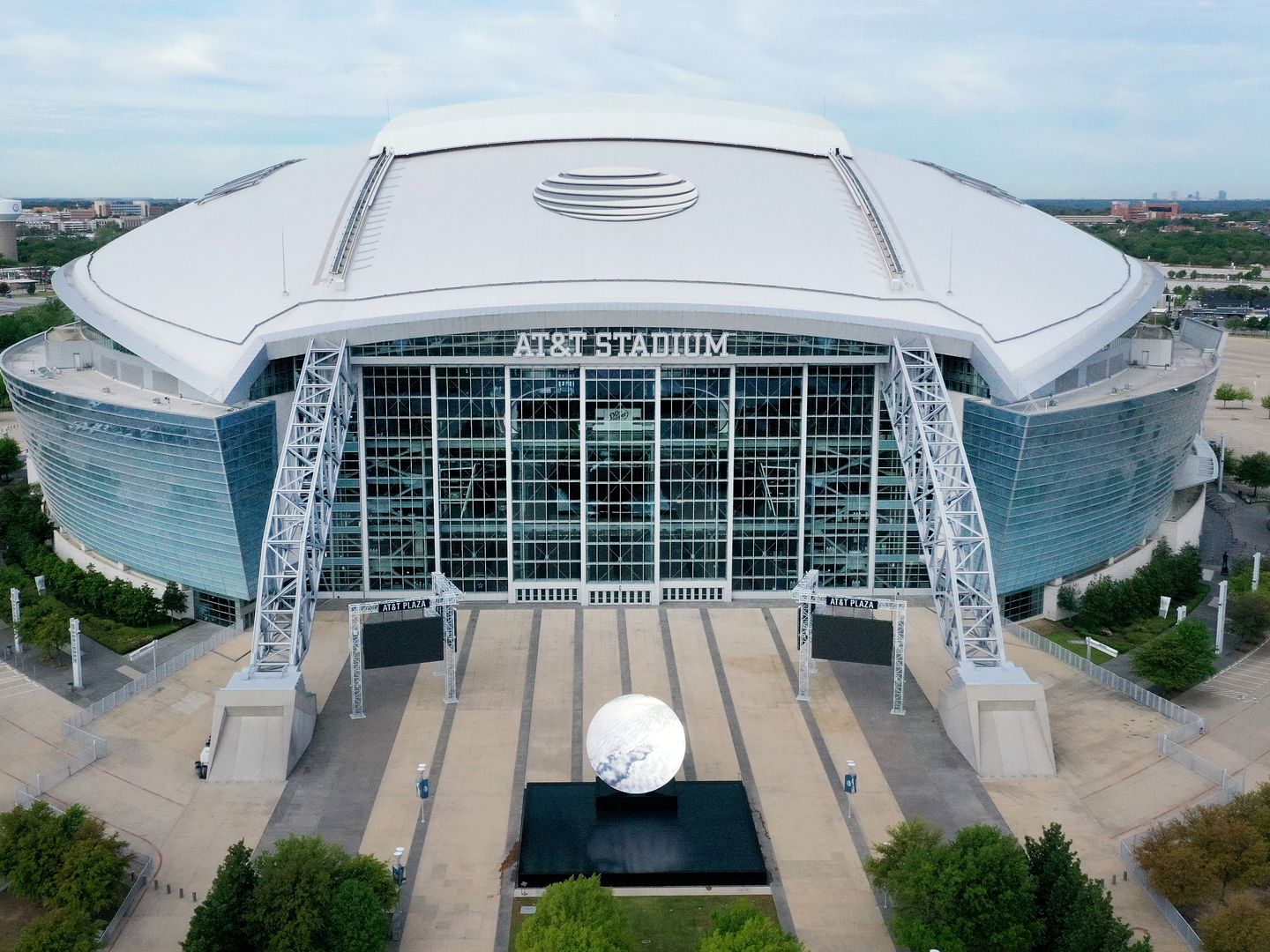 AT&T Stadium Aerial Panoramic Picture - Dallas, Texas