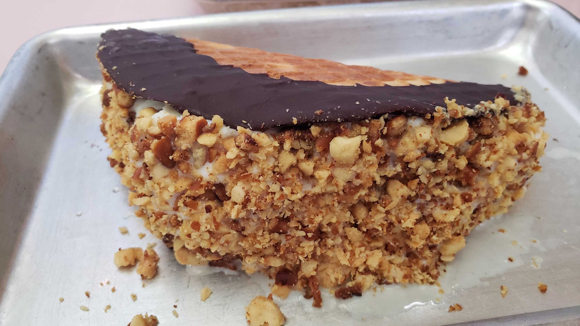 Lonesome Rose's homemade Choco Taco.