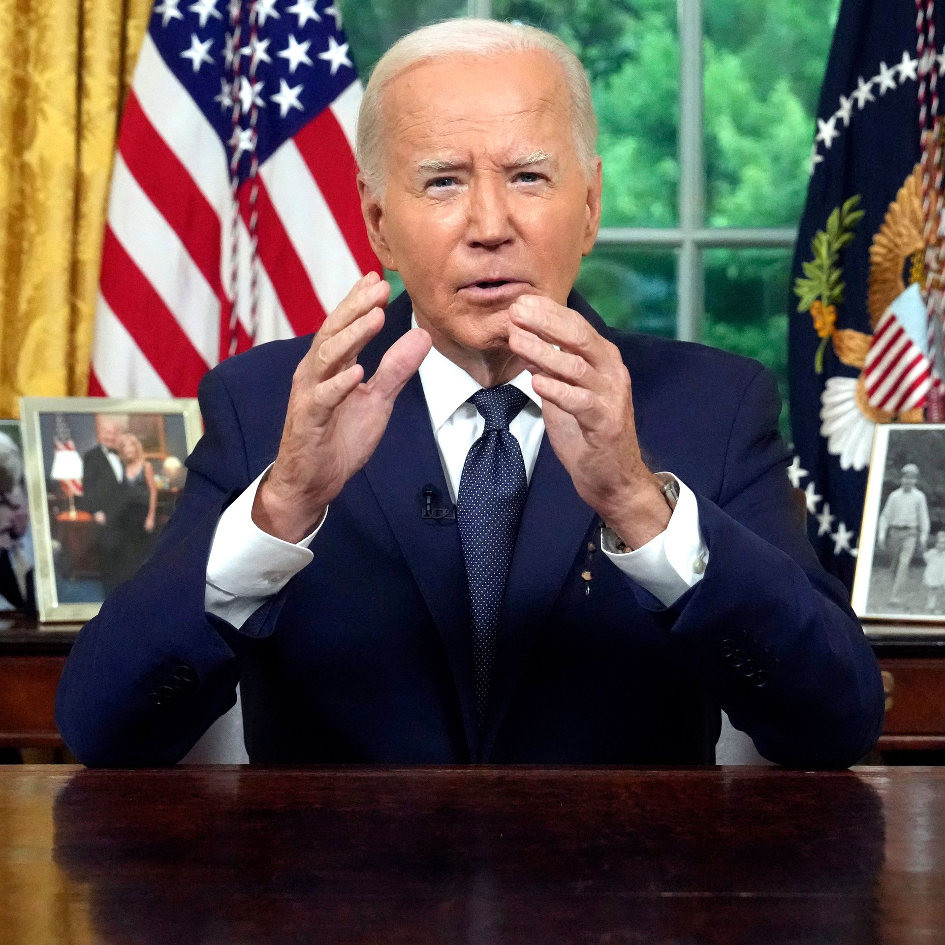 Biden says he would drop out of 2024 race if diagnosed with medical  condition