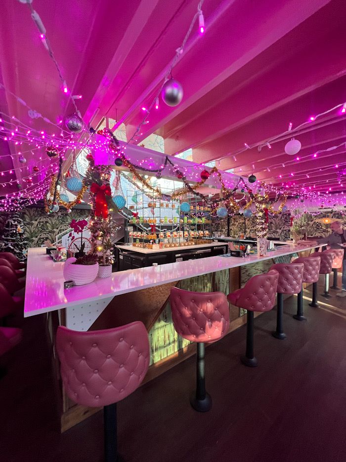 The Royal Tot Christmas Pop Up Bar