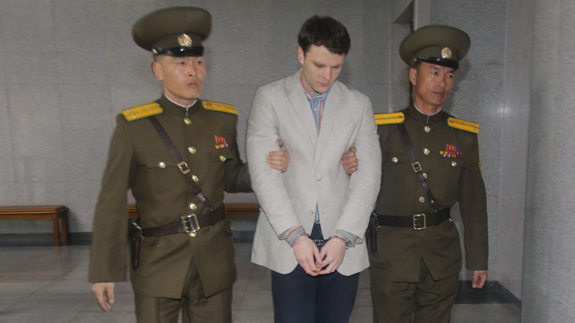 President Trump says North Korea's leader Kim Jong-un only learned about Otto Warmbier's death after the event.