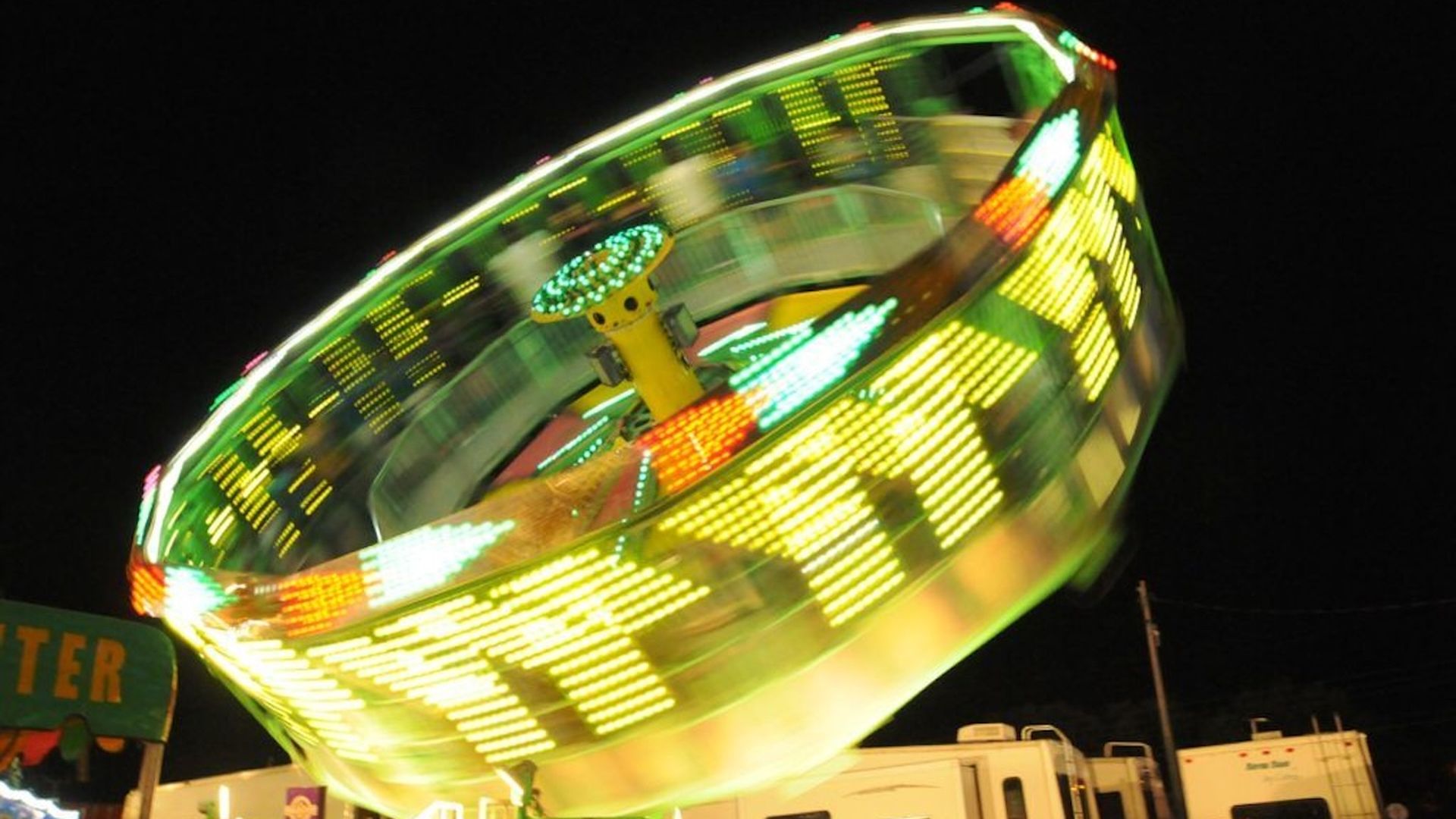 A ride at the Florida Strawberry Festival.